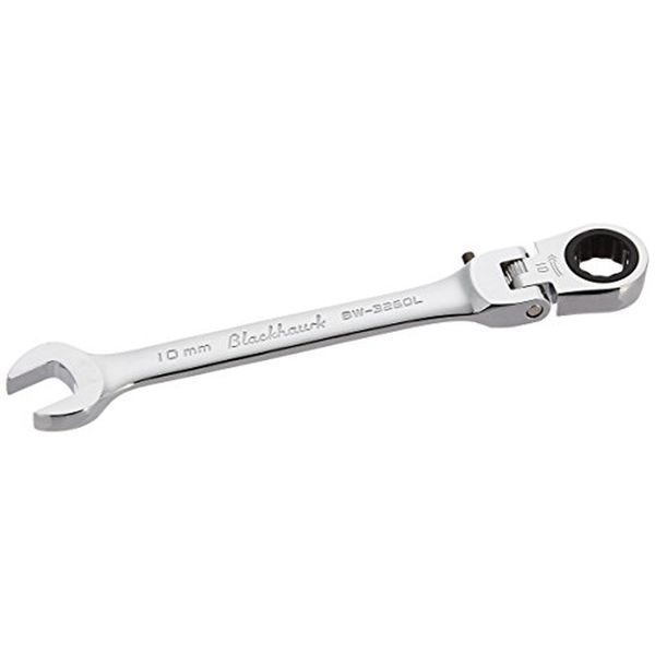 Blackhawk By Proto Bw-3260L 12 Pt Combination Locking Flex-Head Ratchet Wrench, 10Mm BW-3260L